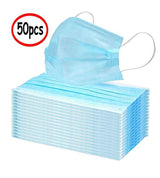 Health Procedural Face Masks With Earloops (50-Packs)