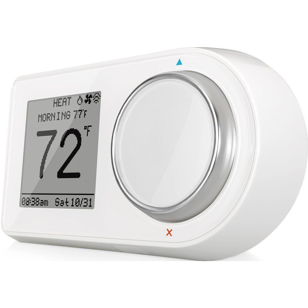 7-Day Wi-Fi Programmable Thermostat in White - Super Arbor