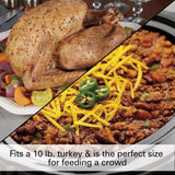 10 Qt. Black Slow Cooker with Folding Handles