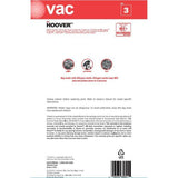 Vac Hoover A Allergen Bags (3-Pack) - Super Arbor