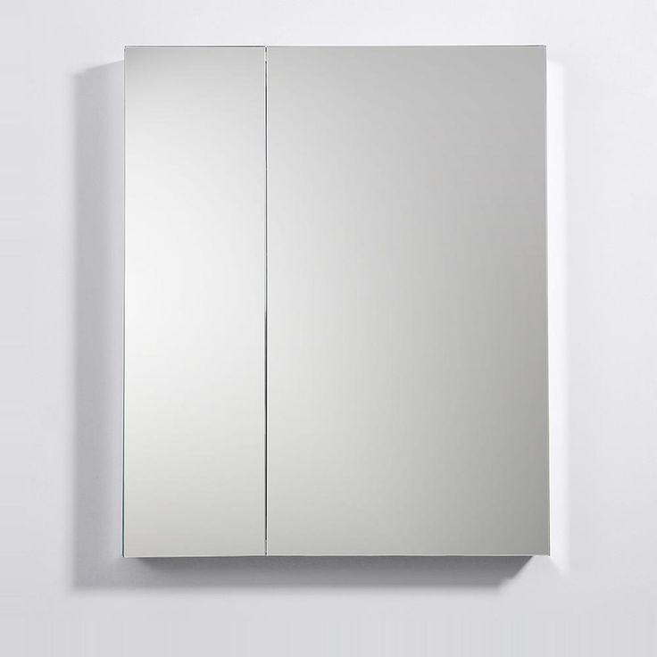 30 in. W x 36 in. H x 5 in. D Frameless Recessed or Surface-Mounted Bathroom Medicine Cabinet
