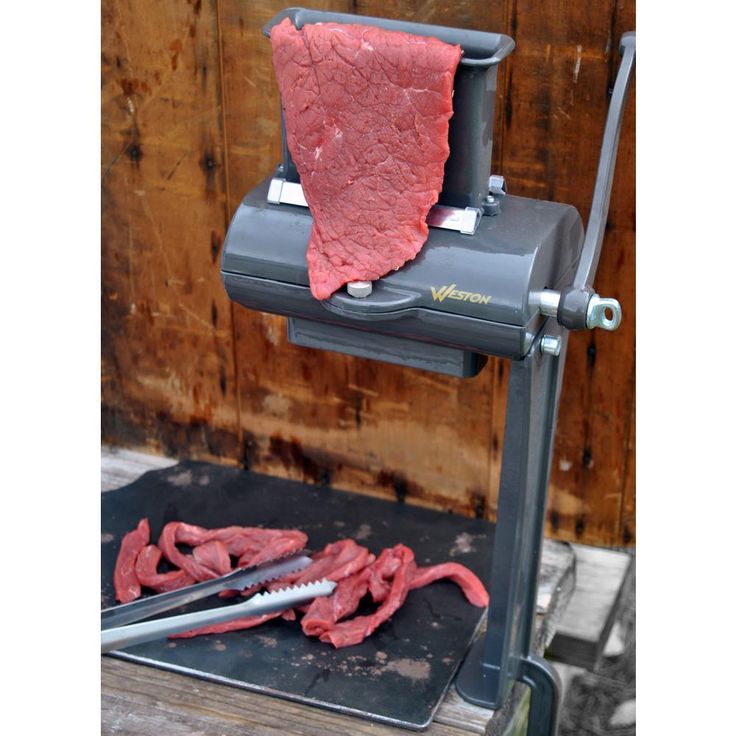 Single-Support Manual Jerky Slicer
