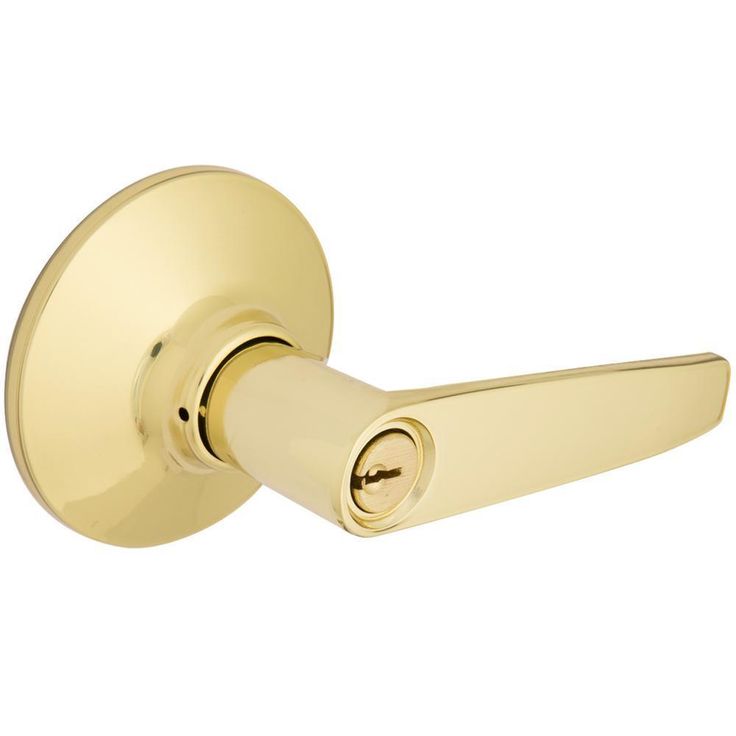 Olympic Stainless Steel Keyed Entry Door Lever Lock
