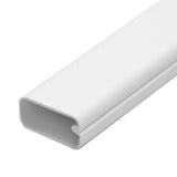 Wiremold CordMate III High-Capacity Cord Cover Channel, White - Super Arbor
