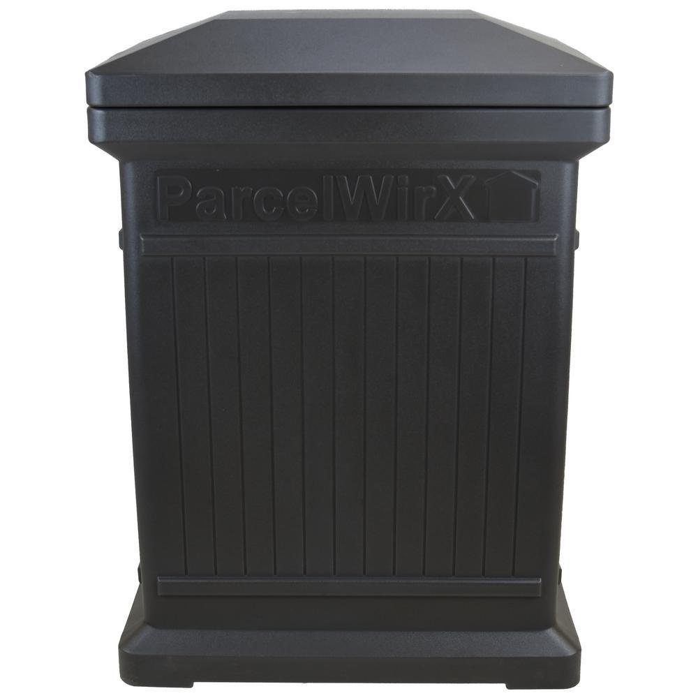 Graphite Standard Vertical Architectrual ParcelWirx Delivery Drop Box - Super Arbor