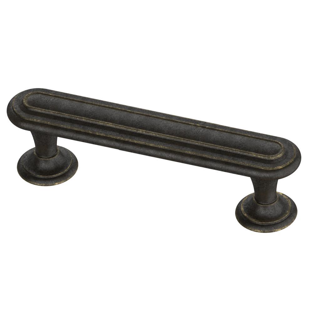 Harmon 3 in. (76mm) Center-to-Center Satin Nickel Drawer Pull - Super Arbor