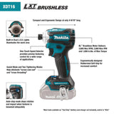 18-Volt LXT Brushless 4-Speed Impact Driver Kit with Impact XPS Insert Bit Holder and ImpactXPS 1 in. Insert Bit, 5-Pack - Super Arbor