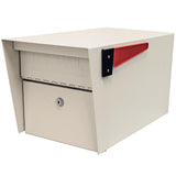 Mail Manager Locking Post-Mount Mailbox with High Security Reinforced Patented Locking System, Black - Super Arbor