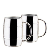 Jumbo KeepKool 33.8 oz. Double Walled Stainless Steel Mugs (Set of 2)