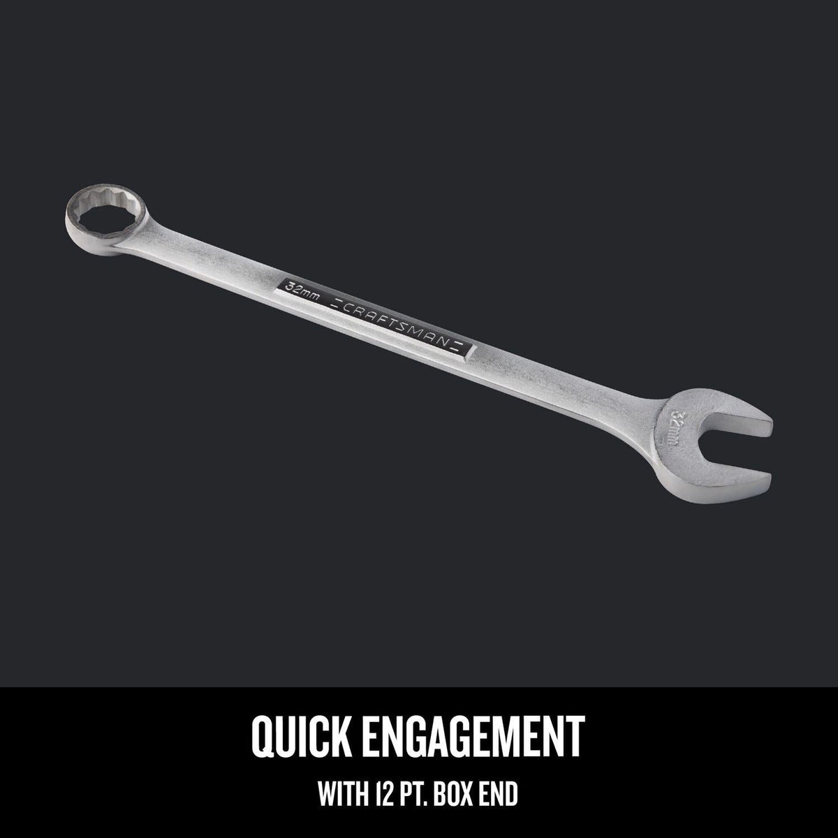 Craftsman 32mm Metric Combination Wrench - 12 Point, 16.8 in. Length