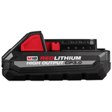 Milwaukee M18 REDLITHIUM HIGH OUTPUT CP3.0 18-Volt Battery Pack — 3.0Ah, 4-Pack