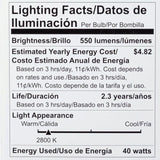 Philips 60-Watt Equivalent G25 Halogen Clear Decorative Globe Light Bulb (3-Pack)