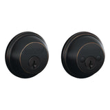 Satin Nickel Double Cylinder Deadbolt - Super Arbor