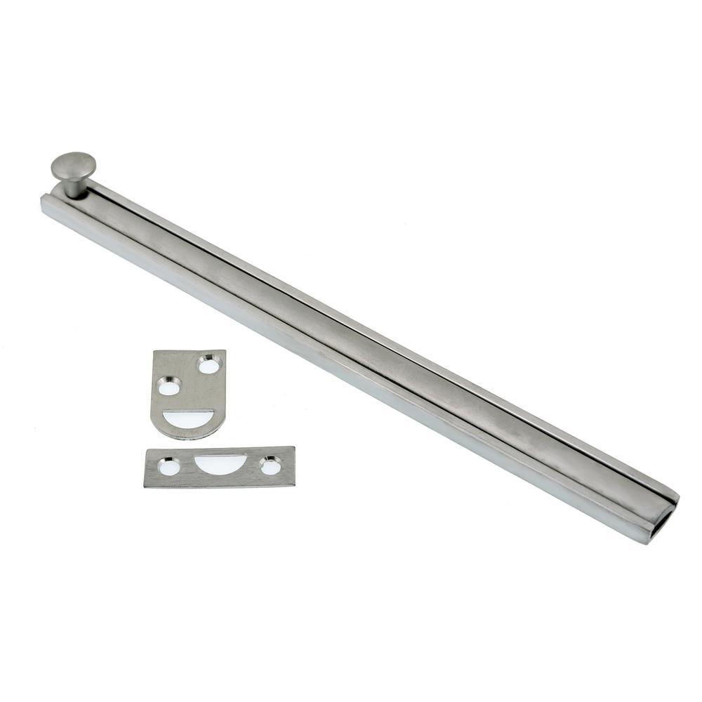 8 in. Solid Brass Oil-Rubbed Bronze Surface Bolt - Super Arbor