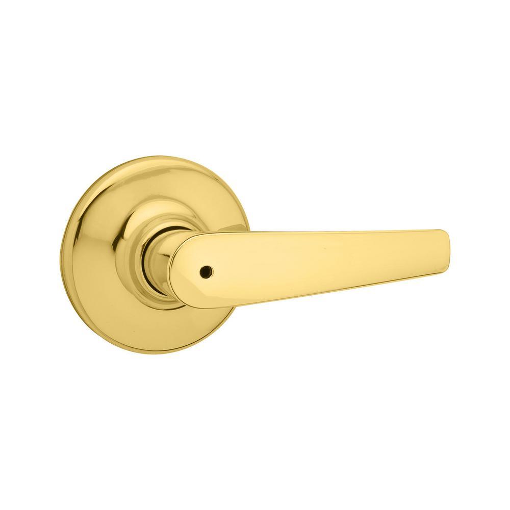 Delta Satin Chrome Privacy Bed/Bath Door Lever - Super Arbor