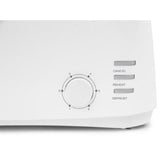 4-Slice White Long Slot Toaster with Cool-Touch Exterior