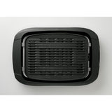 165 sq. in. Black Stainless Steel Indoor Grill with Removable Plates