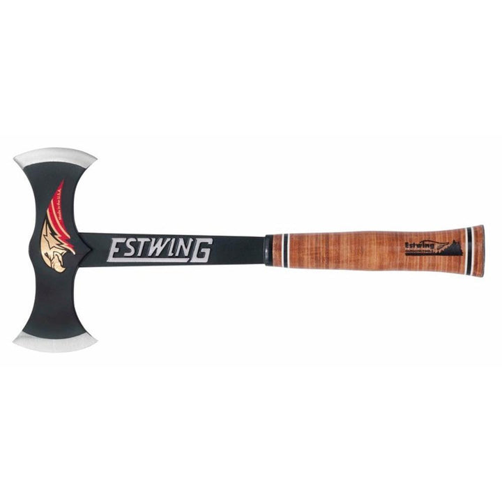 Double Bit Axe with Leather Grip - Super Arbor