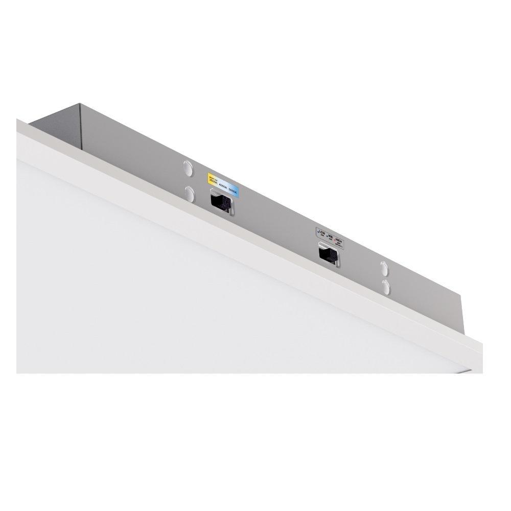 2 ft. x 4 ft. White Integrated Color Selectable 3500K/4000K/5000K LED Backlit Panel - Super Arbor