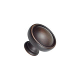 Grayson 1-1/8 in. Satin Brass Round Cabinet Knob - Super Arbor