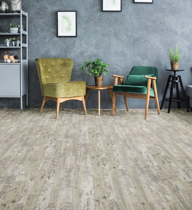 Shaw Newcastle Drawbridge 12-mil x 7-in W x 48-in L Waterproof Interlocking Luxury Vinyl Plank Flooring