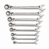 SAE Reversible Ratcheting Wrench Set (8 -Piece) - Super Arbor