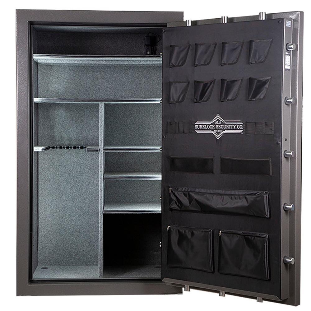 Colonel 35-Gun and Home Safe, Gray - Super Arbor