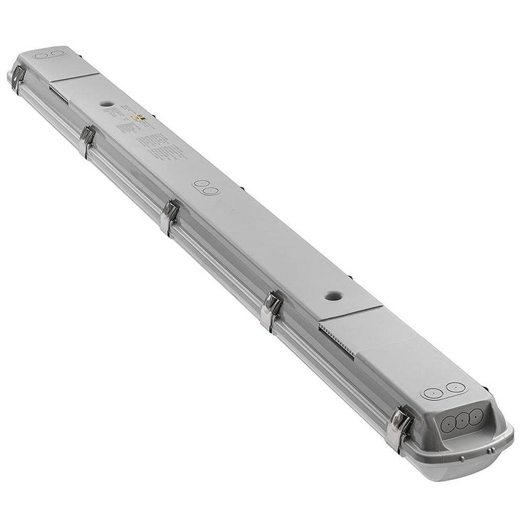 Commercial Electric 4 ft. Vapor Tight 64-Watt Equivalent 3600 Lumens LED White High Bay Light 4000K Bright White IP65 Rated Weatherproof