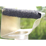4 ft. Black Fiber 5K Style Insert Gutter Guard (8-Box) - Super Arbor