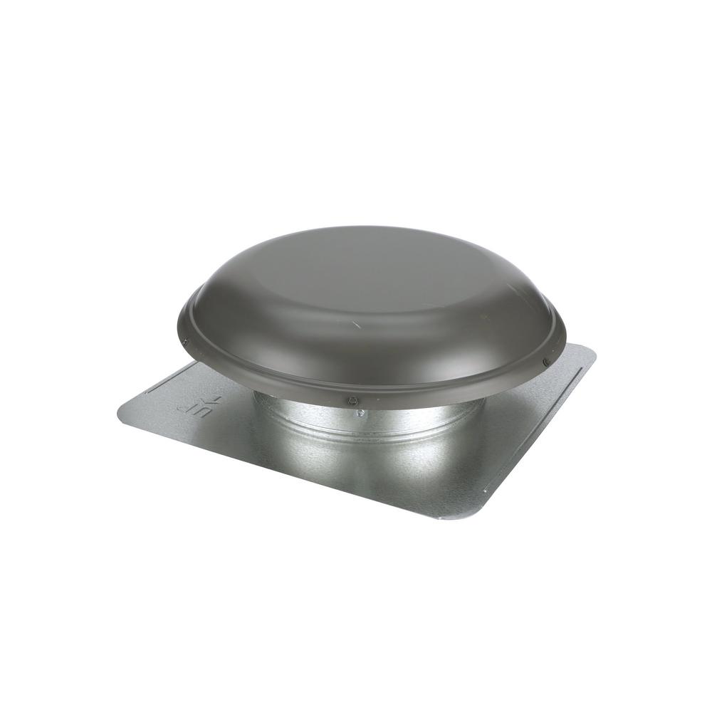1500 CFM Weatherwood Galvanized Steel Electric Powered Attic Fan with Adjustable Thermostat - Super Arbor