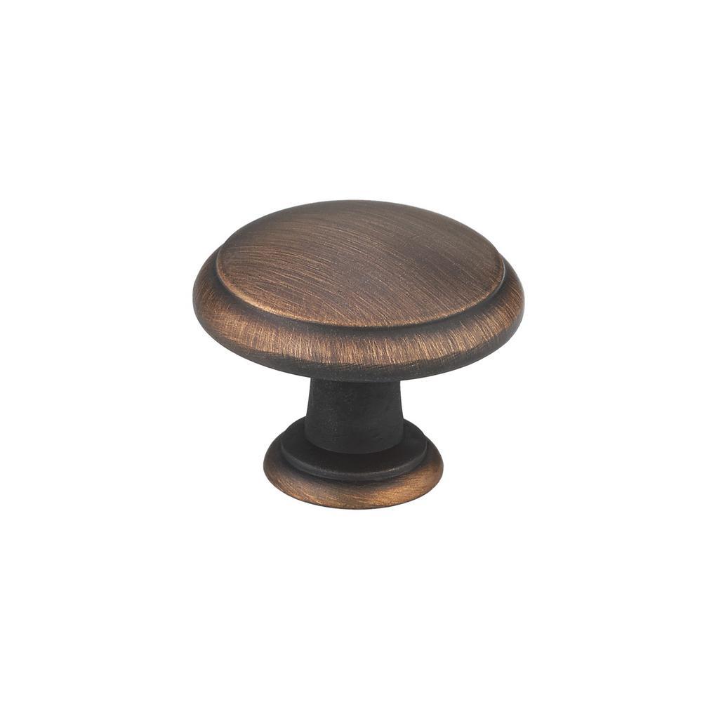 1-3/16 in. Brushed Nickel Classic Knob - Super Arbor