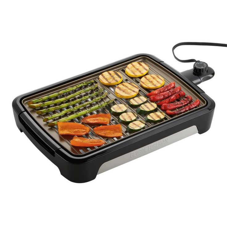 172 sq. in. Black Smokeless Grill