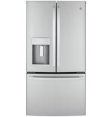 GE 22.1 cu. ft. Counter-Depth French Door Refrigerator, Fingerprint Resistant Stainless Steel, ENERGY STAR (GYE22GYNFS)