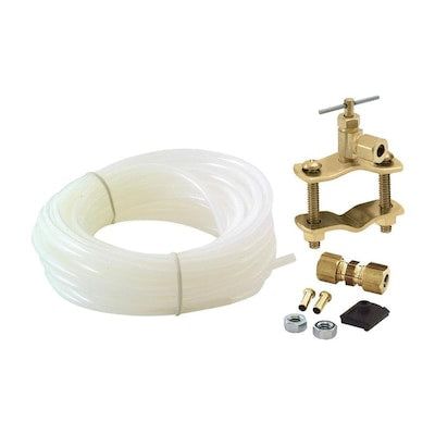 EASTMAN 25-ft 1/4-in OD Inlet x 1/4-in OD Outlet Polyethylene Ice Maker Connector
