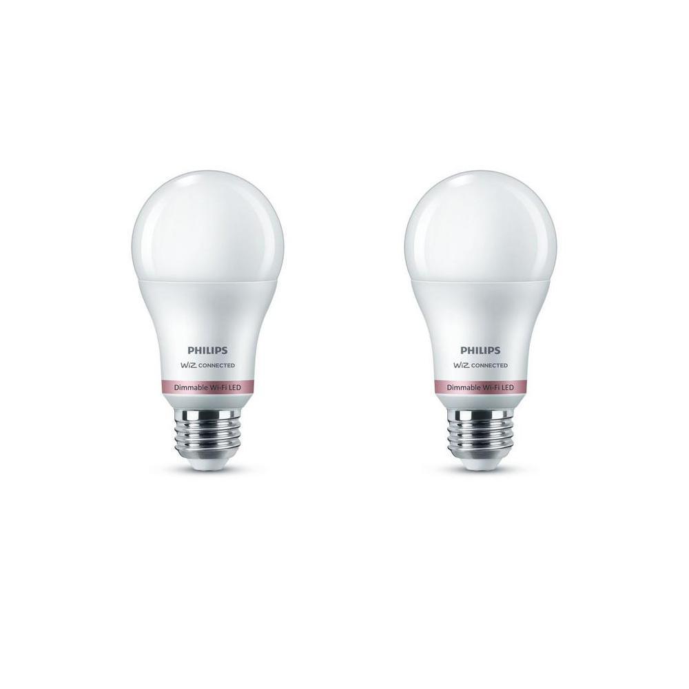 Daylight A19 LED 60W Equivalent Dimmable Smart Wi-Fi Wiz Connected Wireless Light Bulb - Super Arbor