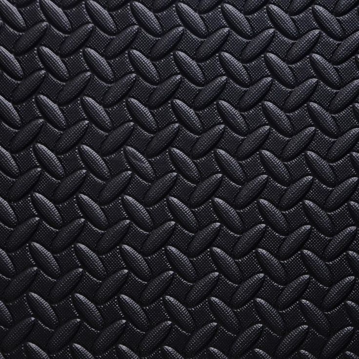 Zimtown 42 Pcs Interlocking Foam Floor Tiles, 168Sq Eva Black Puzzle Exercise Mat, Protective Flooring Pad Gym Equipment Cushion, for Exercising, Yoga, Kids, Babies, Playroom, Camping