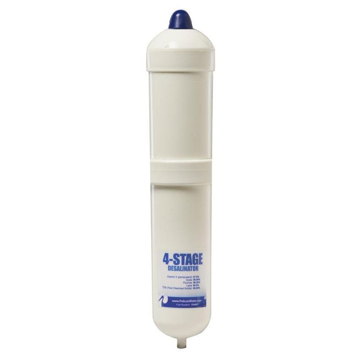 Pro 6-Stage Under Countertop Reverse Osmosis Drinking Water Filtration System with Polished Chrome Faucet Dispenser