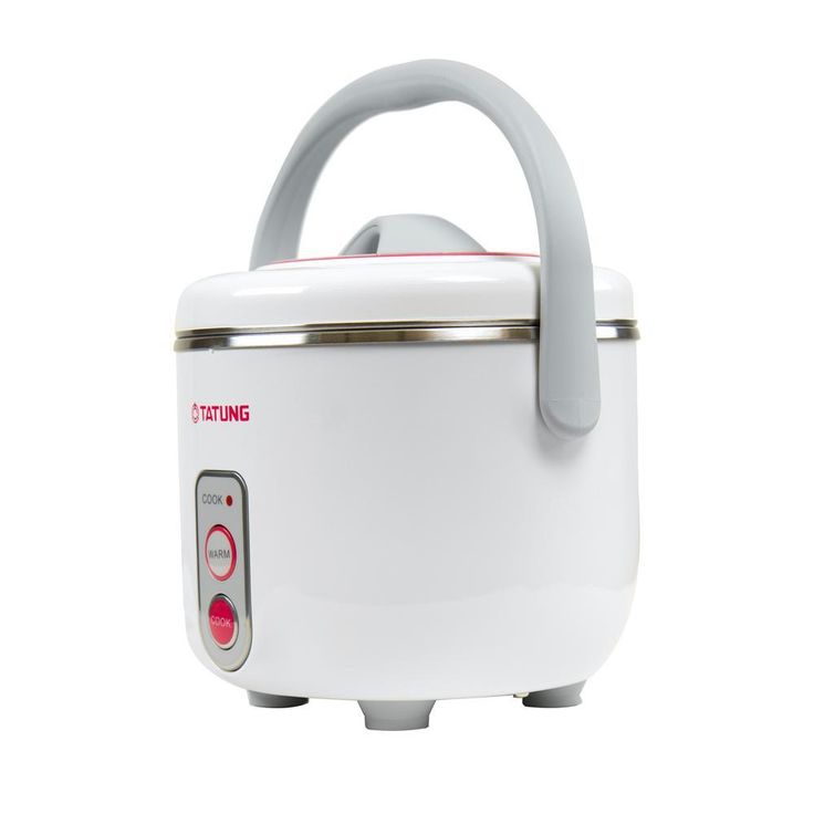 3-Cup White Stainless Steel Electric Multi-Cooker