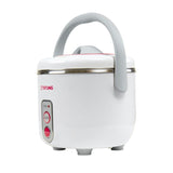 3-Cup White Stainless Steel Electric Multi-Cooker