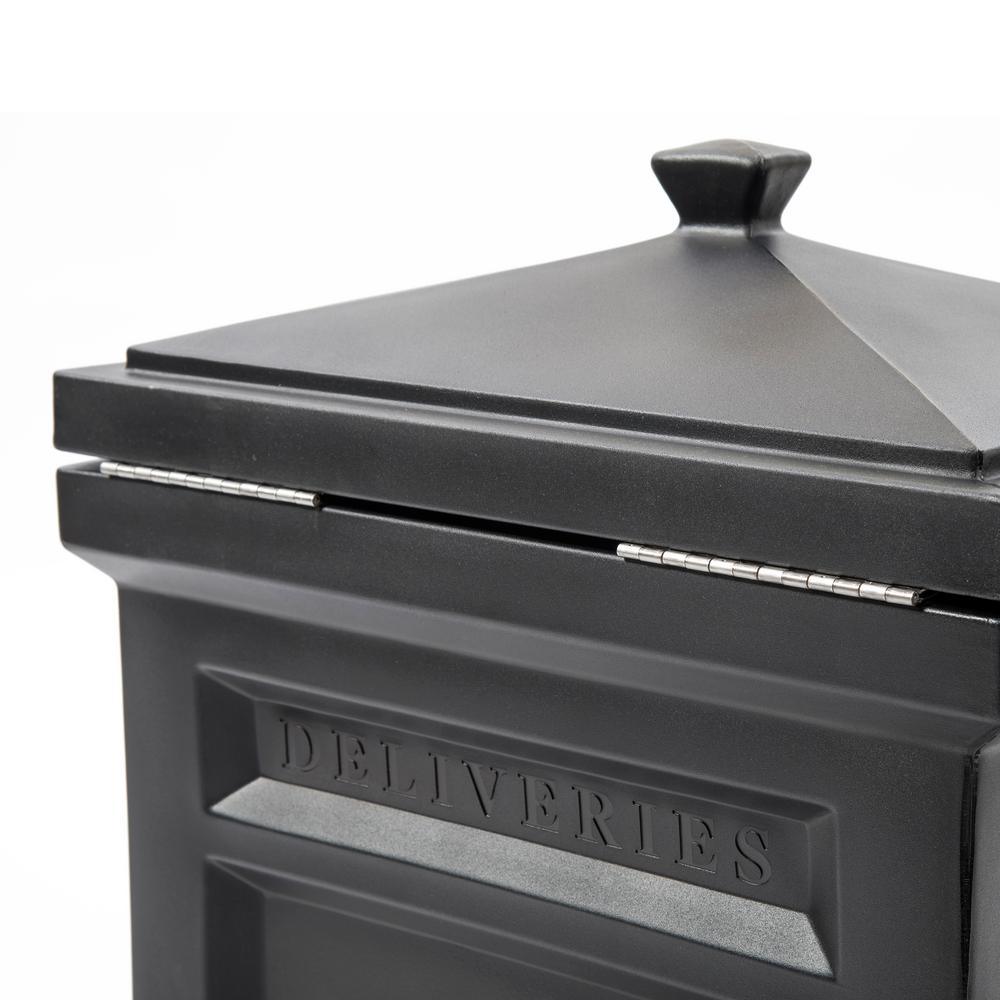 Black Deluxe Package Delivery Box - Super Arbor