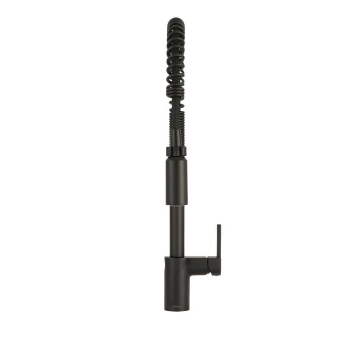 Moen Align Matte Black 1-Handle Deck Mount Pull-Down Handle/Lever Commercial/Residential Kitchen Faucet