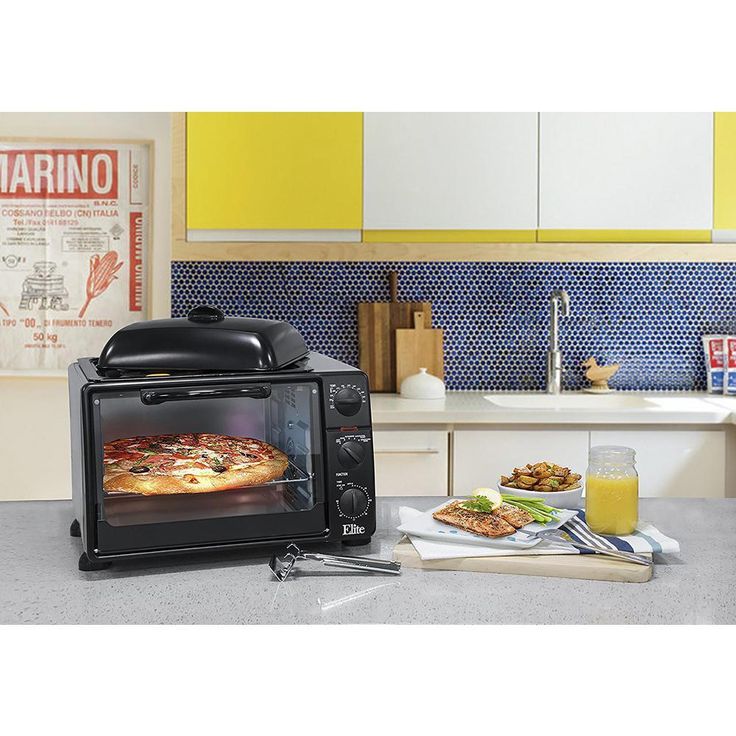 Platinum Black Toaster Oven