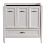 Claxby 48 in. W x 34 in H x 22 in. D Bath Vanity Cabinet Only in Cream - Super Arbor