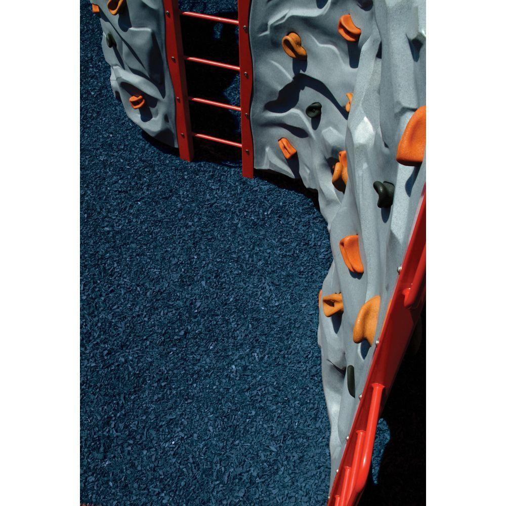 76.9 cu. ft. Blue Rubber Mulch - Super Arbor