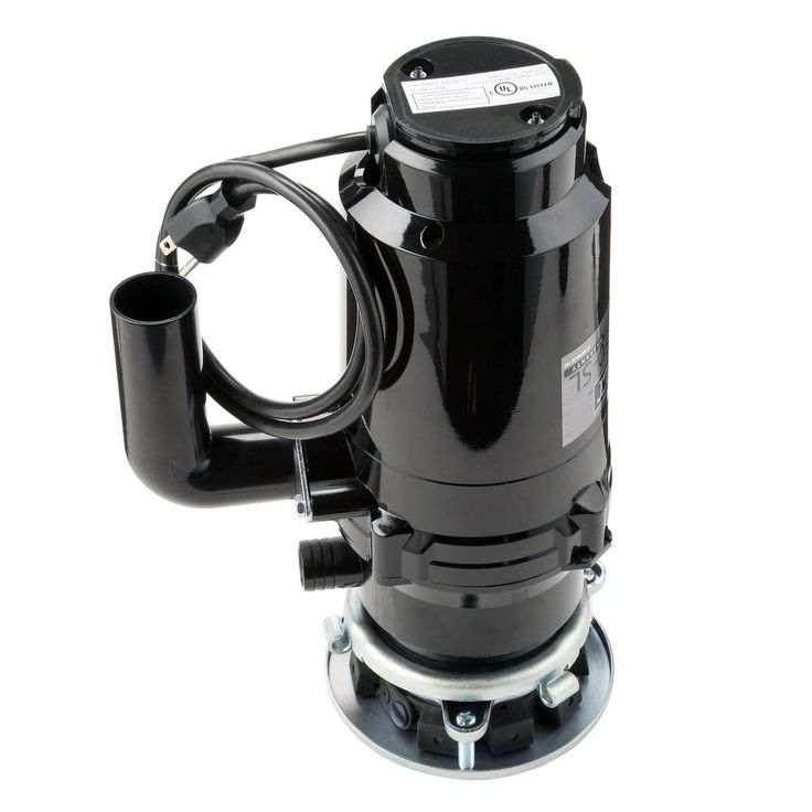 Everbilt Designer Series 3/4 HP Continuous Feed Garbage Disposal with Brushed Nickel Sink Flange and Attached Power Cord