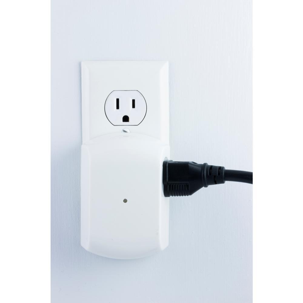 Wireless Remote Wall Switch Light Control with Grounded Outlet Receiver - Super Arbor