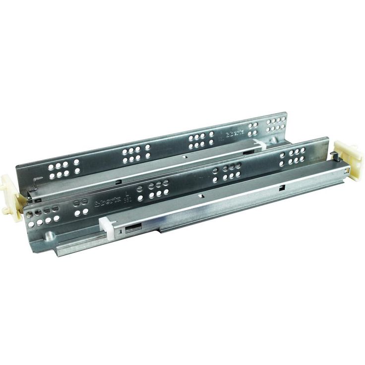 12 in. 100 lbs. Under Mount Soft Close Full Extension Cabinet Drawer Slide (5-Pairs)