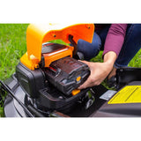 MOWOX 20 in. 82-Volt Cordless Self Propelled Variable Speed RWD Walk Behind Mower with 82-Volt 5.0 Ah Battery and Charger