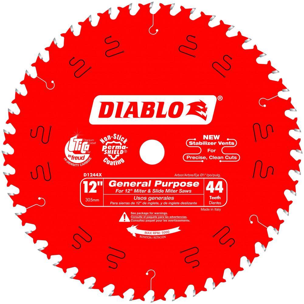 12 in. x 44-Teeth General Purpose Saw Blade - Super Arbor