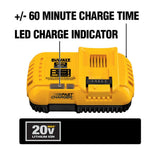 FLEXVOLT 60-Volt MAX Li-Ion Cordless Brushless 8-1/4 in. Table Saw Kit with Bonus FLEXVOLT Li-Ion 6.0 Ah Battery Pack - Super Arbor